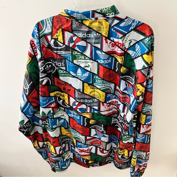 NEW MEN'S ADIDAS Original Label AOP Superstar track Jacket Size M RARE!. - Picture 6 of 6